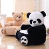 Cute Cartoon Kids Sofa Chair Plush Seat Baby Nest Sleeping Bed Adult Pillow Stuffed Teddy Bear Panda Plush Toys