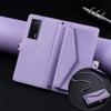 Чехол-книжка для Xiaomi POCO F5 Pro Стиль конверта Кошелек из ПУ кожи Чехол для телефона С ремешком через плечо