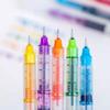 0.5mm Gel Pen 12 Color Ballpoint Pen New Straight Liquid Ball Pen