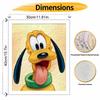 Disney Набор для рисования маслом по номерам "Плуто" ручная работа DIY декор для дома подарки милый мультяшный пес настенное искусство холст рукоделие релаксация 130