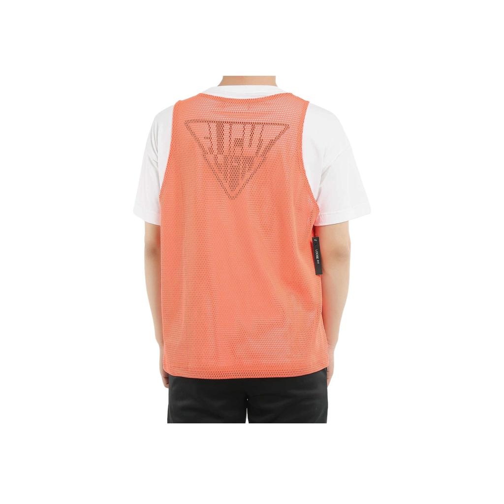Jordan Basketball Training Two-In-One Short Sleeve T-Shirt Men Tops Orange CD9711-100