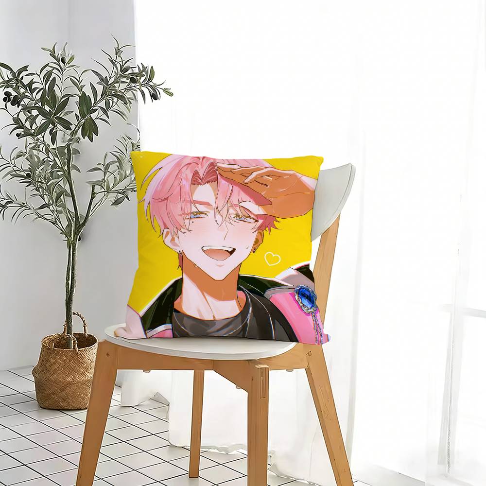 T-Tamon Kun Anime Pillow Case Pattern Printed Pillowcase For Living Room Sofa Cushion Cover
