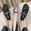 Fashion 2024 Summer New Round Head Mesh Hollow Sandals Fashionable and Comfortable Flat Bottom Women's Sandals