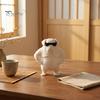 Уникальные Офисные Настольные Украшения 3D Печатные Солнцезащитные Очки Собака Фигурка Орнамент, Крутая Настольная Статуэтка, Художественная Щенячья Скульптура Мультяшный Бульдог для Дома Машины