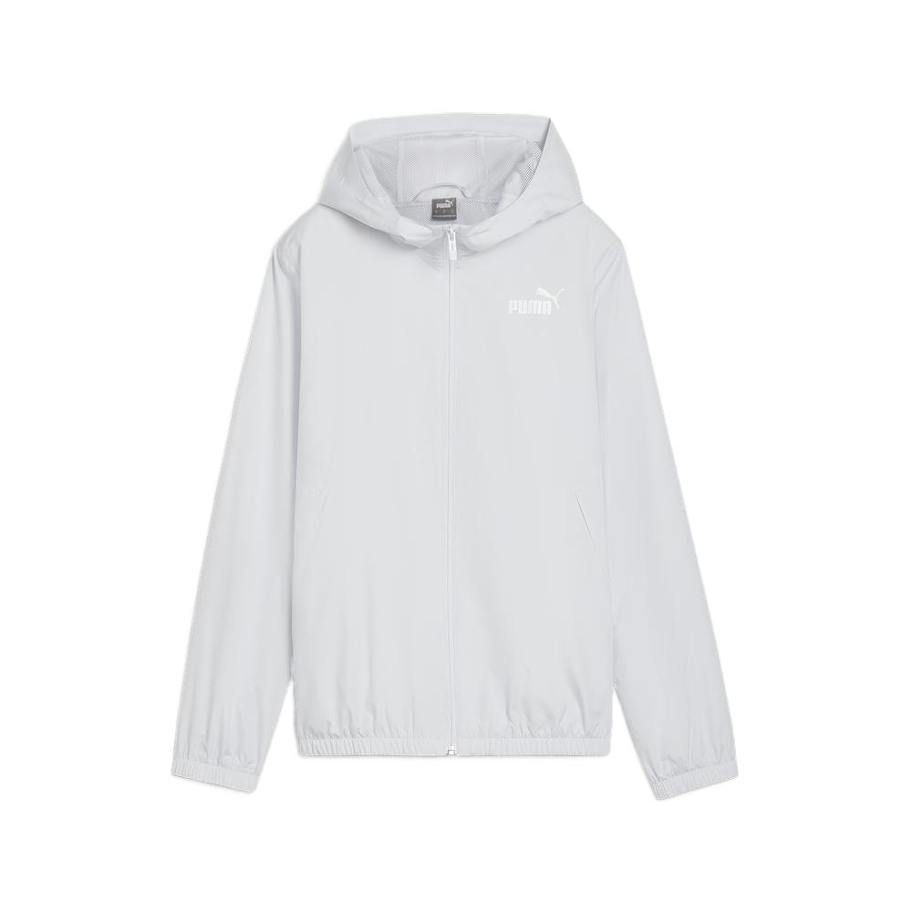 Puma Essentials Solid Comfortable Fashionable Soft Versatile Jacket Women Jackets Gray 847494-42