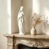 Virgin Mary Statue 3D Printed Catholic Religious Saint Mary Figurine Blessed Mother Sculpture for Home Decor