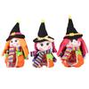 Festive Halloween Pumpkin Candy Gift Bags Transparent Fabric Bags For Children Party Decorations