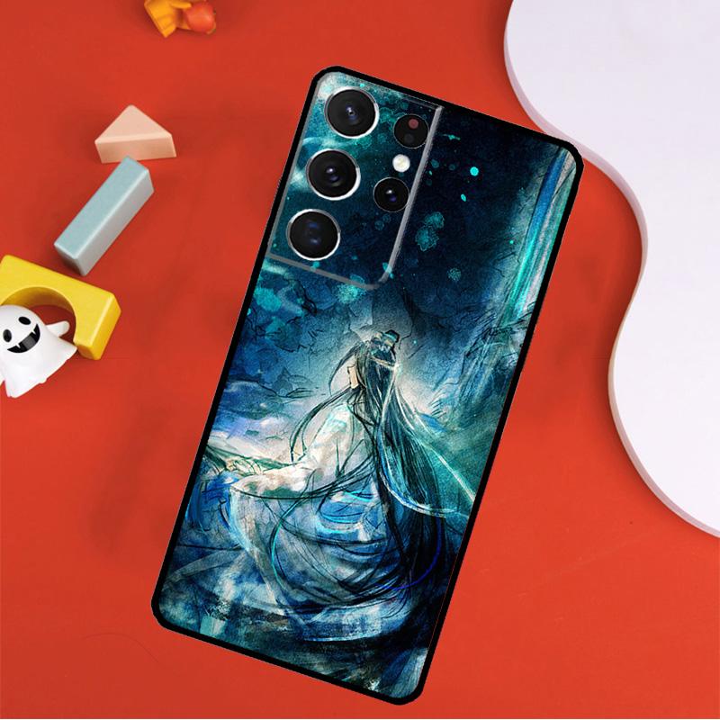 Мультяшный чехол для телефона Mo dao Zu shi Для Samsung Galaxy S25 Ultra S9 S10 S20 S21 FE S22 S23 S24 Plus S24 Ultra