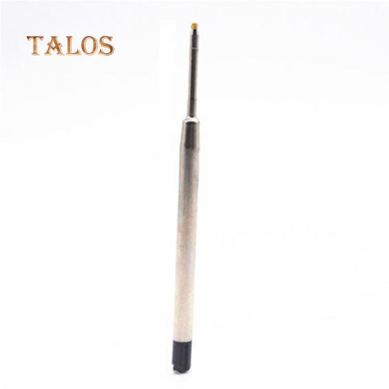 10 шт. 0,5 мм шариковая ручка с плавными черными/синими чернилами, сменный блок для студенческих канцелярских принадлежностей, сочинений