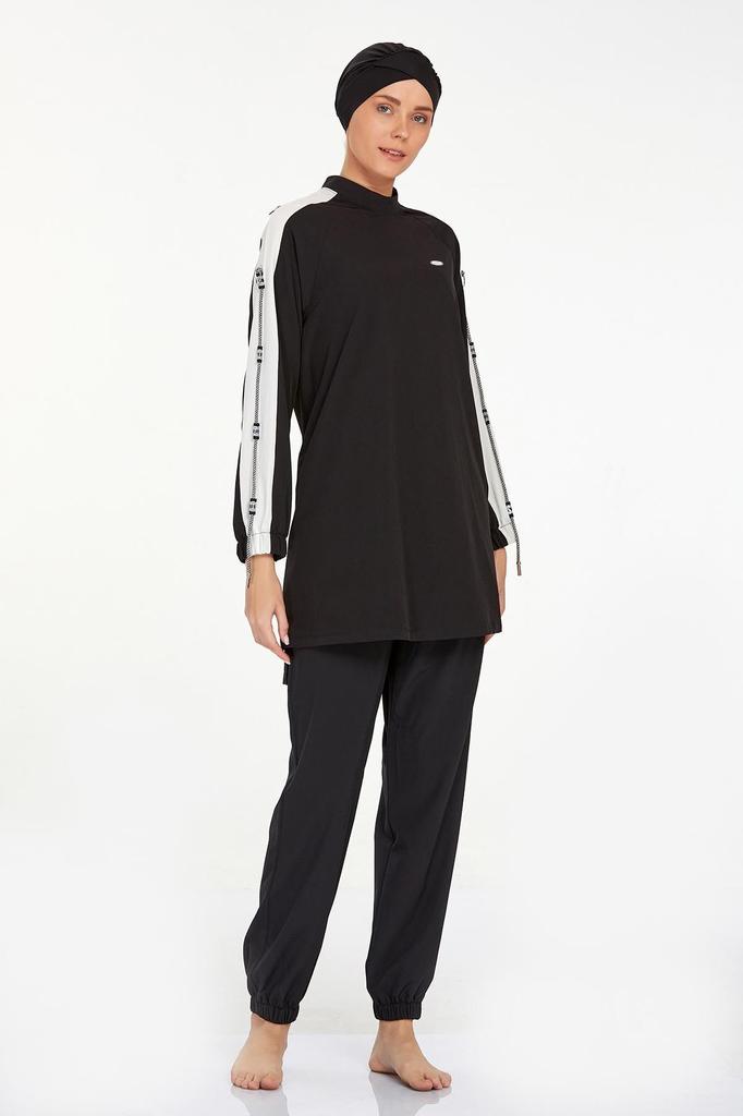 Женский Мусульманский Скромный Исламский Полный Чехол Буркини Пляжный Купальный Костюм Купальники Хиджаб Пляжная Одежда Купальник 