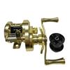 Рыболовная катушка Mirco Drum Baitcaster, вес 139 г, катушка для приманки, максимальная сила фрикциона 4 кг, передаточное число 7,6:1 12+1 подшипник Корпус из CNC сплава Мелкая шпуля Кастинговая катушка