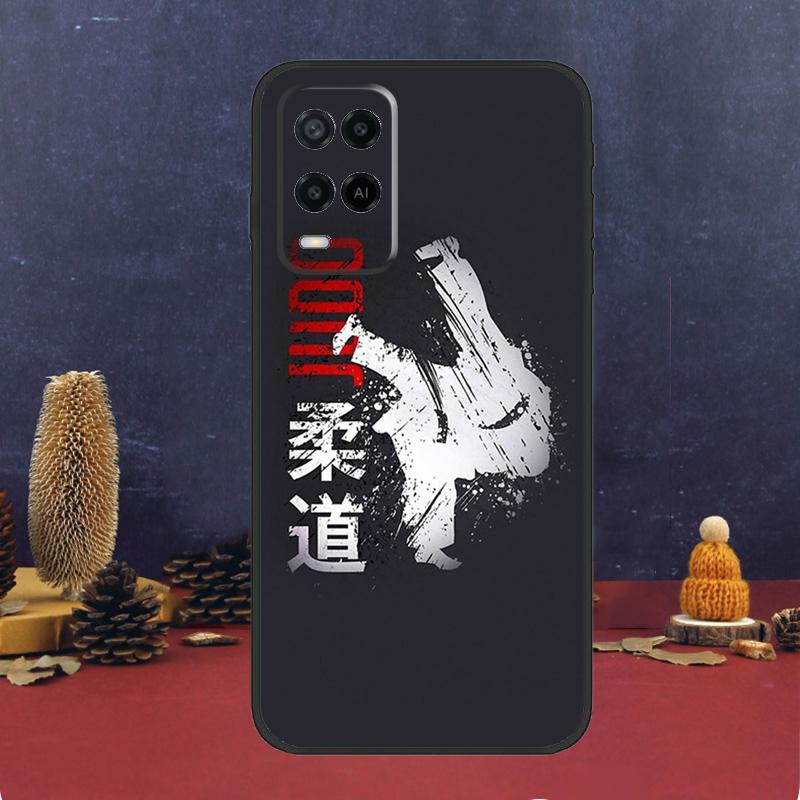Чехол для дзюдо для OPPO A58 A78 A98 A15 A16 A17 A76 A96 A77 A52 A72 A5 A9 A79 A94 A74 A57S A53S A54S
