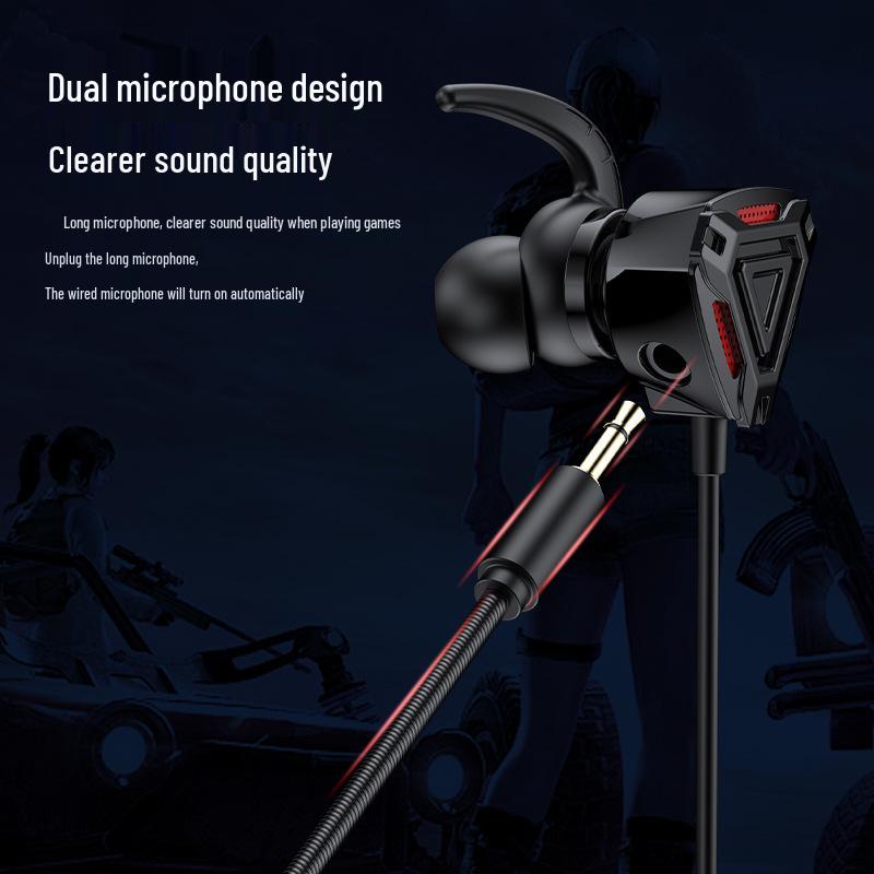 Elite Esports In-Ear Gaming Headset with Microphone for Mobile and PC