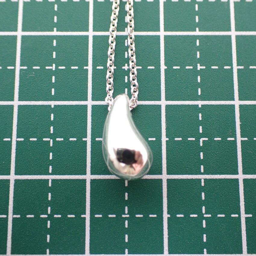 [Б/у] TIFFANY 925 Подвеска-капля/Ожерелье/j69-10