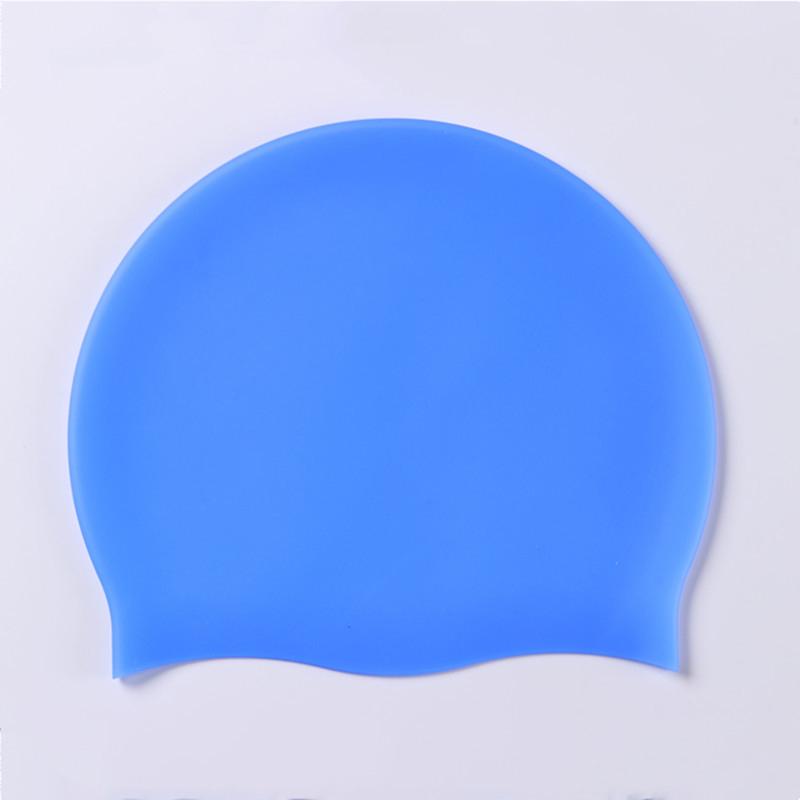 Силиконовая шапочка для плавания для мужчин и женщин, водонепроницаемая цветная спортивная высокоэластичная шапочка для плавания в бассейне для взрослых, шапка для дайвинга