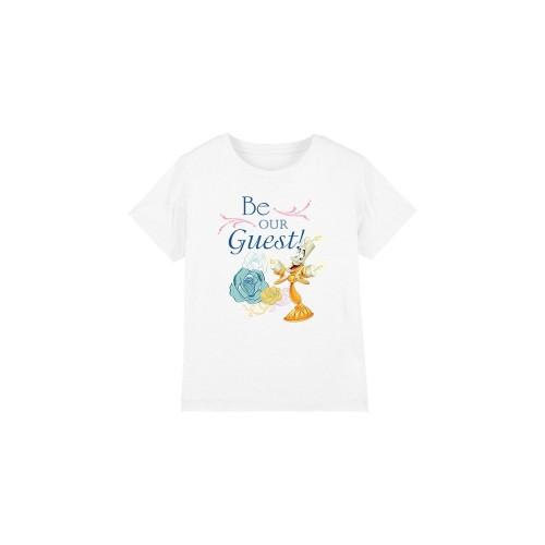 Beauty And The Beast Childrens/Kids Be Our Guest T-Shirt