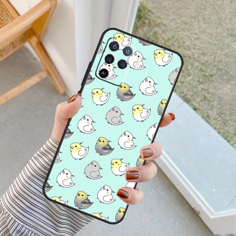Animal Parrot Bird Case For Oppo A5 Pro A15 A17 A57 A77 A18 A38 A58 A78 A98 A94 A74 A54 A40 A60 A80 A16 A76 A96