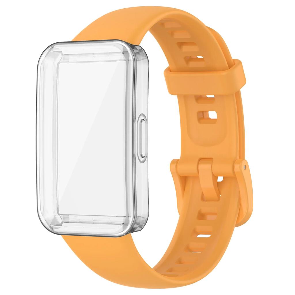 Силиконовые ремешки для часов для Huawei Band 9, сменный ремешок для Huawei Band 8, браслет Correa, аксессуары для защиты экрана