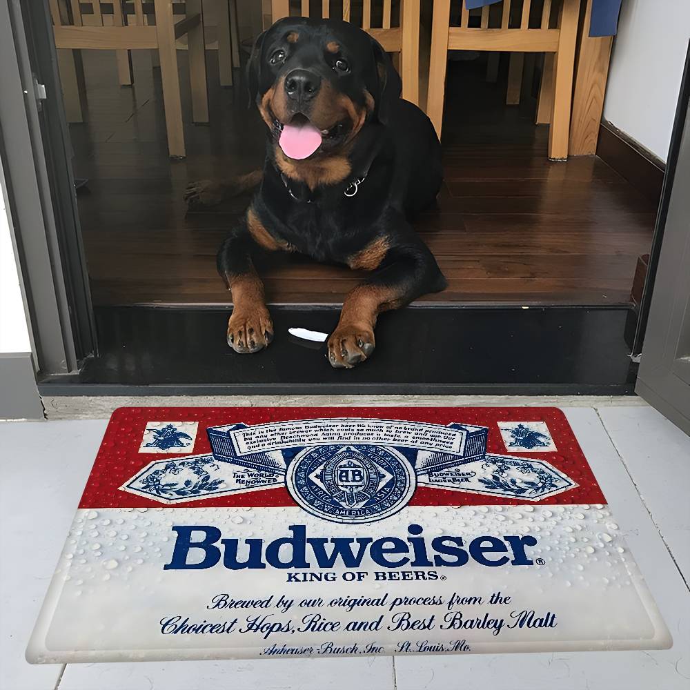 Король пива B-Budweiser Коврик для пола INS Стиль Мягкий Коврик для пола в спальню Дом Прачечная Коврик Противоскользящие Бытовые Ковры