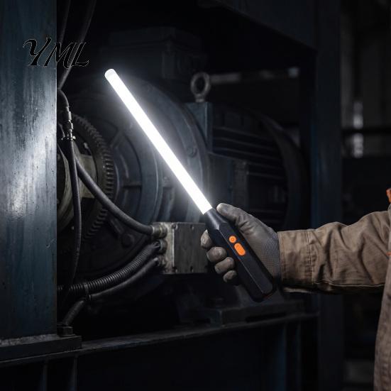 Cordless Led Light for Tight Spaces Flexible LED Flashlight Stick, Bendable Rechargeable Work with Adjustable Brightness, Outdoor Activity Portable