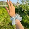 Bowknot Cosplay Wristband Ruffled Lace Gothic Style Bracelet Fake Sleeve Gloves  Wrist Accessories