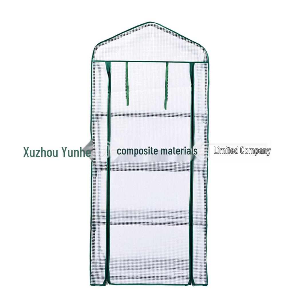 Полный комплект покрытия для теплицы: Зеленая сетка и прозрачные ПВХ чехлы для садовых аксессуаров