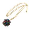 Les Trésors De Lily [P3591] - Multicolored Gold 'Sissi' Long Necklace (crystal)