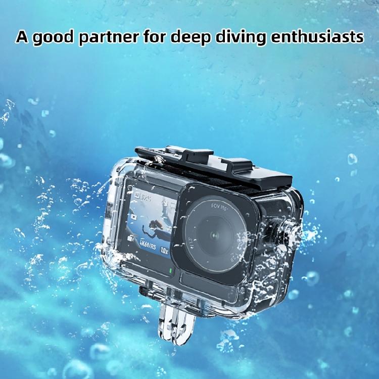 Protective Case Waterproof Housing Horizontal Vertical Mount Case Ensures Safety During Underwater Activity for action5