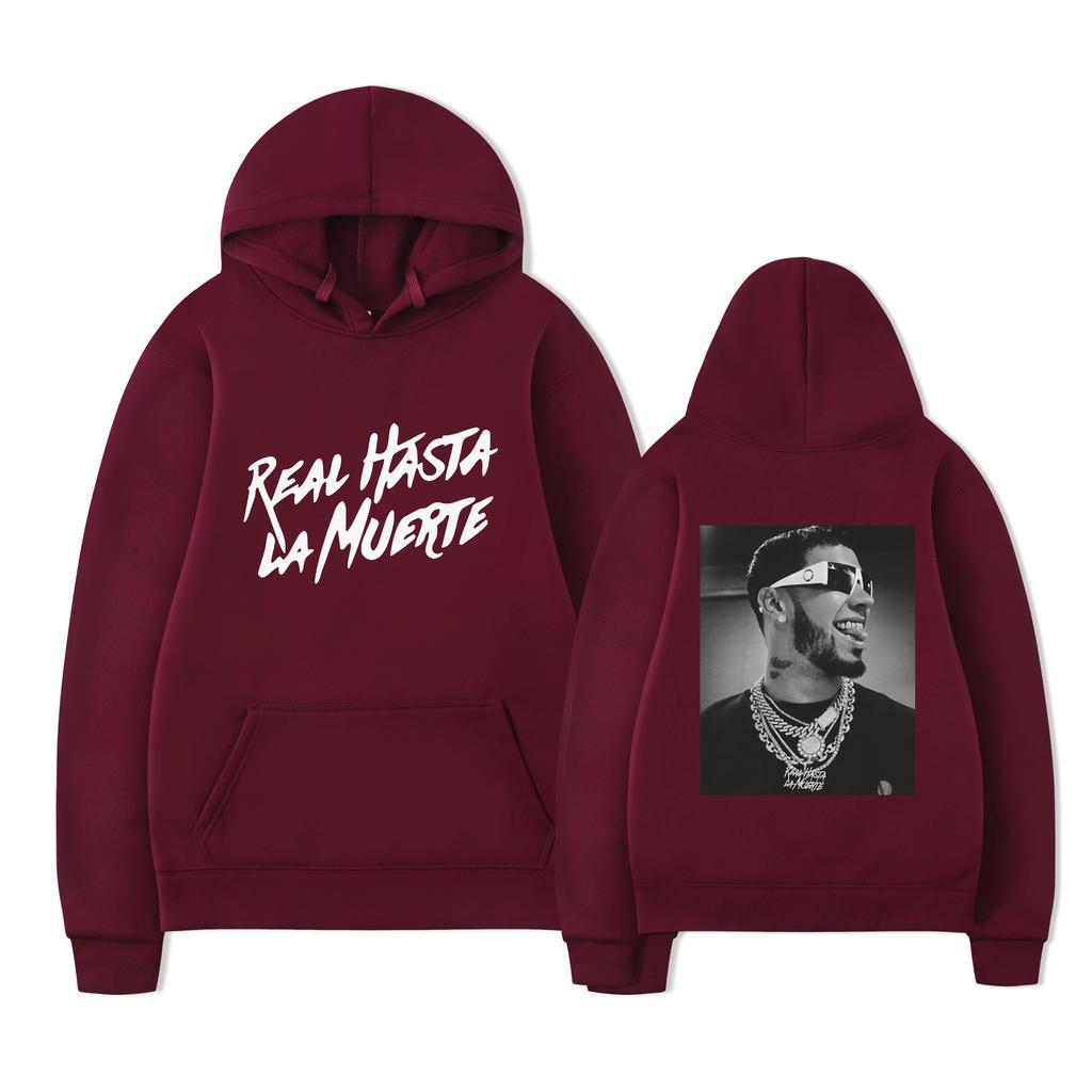 Hip-Hop Singer Personality Double-Sided Print Sweater Spring And Autumn Unisex Long-Sleeved Hoodie