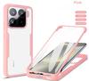 3-в-1 360° Защитная пленка Прозрачный HD Чехол Для Xiaomi 15T Pro 14T POCO M7 4G M7 Pro 5G F7 Ultra X7 Pro 5G Задняя крышка телефона