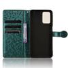 Flip Case for Motorola Moto G24 / G24 Power / G04, Wallet Rhombus, Green