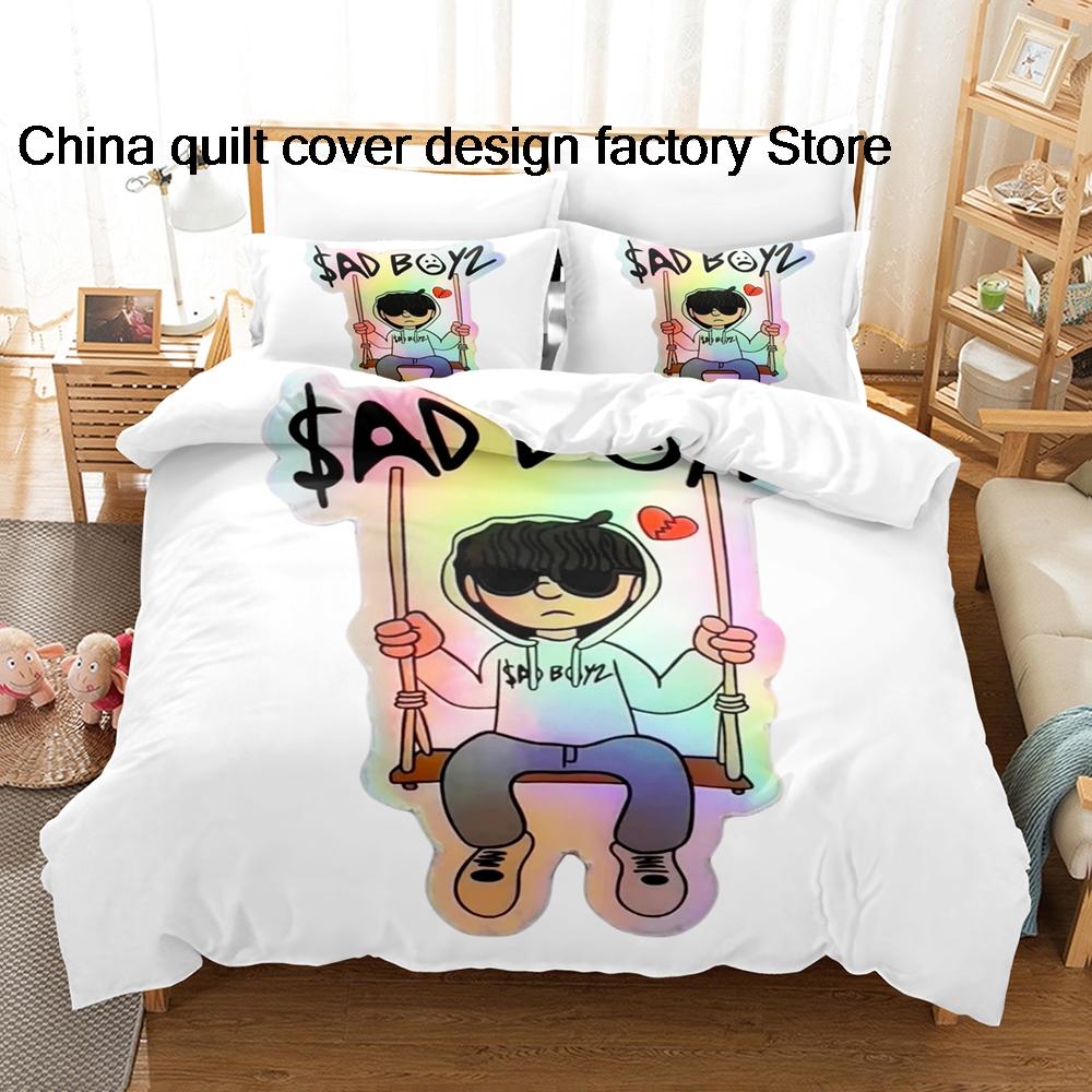 Горячий Постельное белье для подростков H Sad Boyz Односпальный Двуспальный Полный Queen King Размер Постельный Комплект Взрослый Детская Спальня Комплекты с пододеяльником parure de lit Кровать
