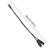 DC 12V 1 Female To 2 Male Power Splitter Splitter Cable для CCTV Camera Security DVR Accessories Led Light Strip