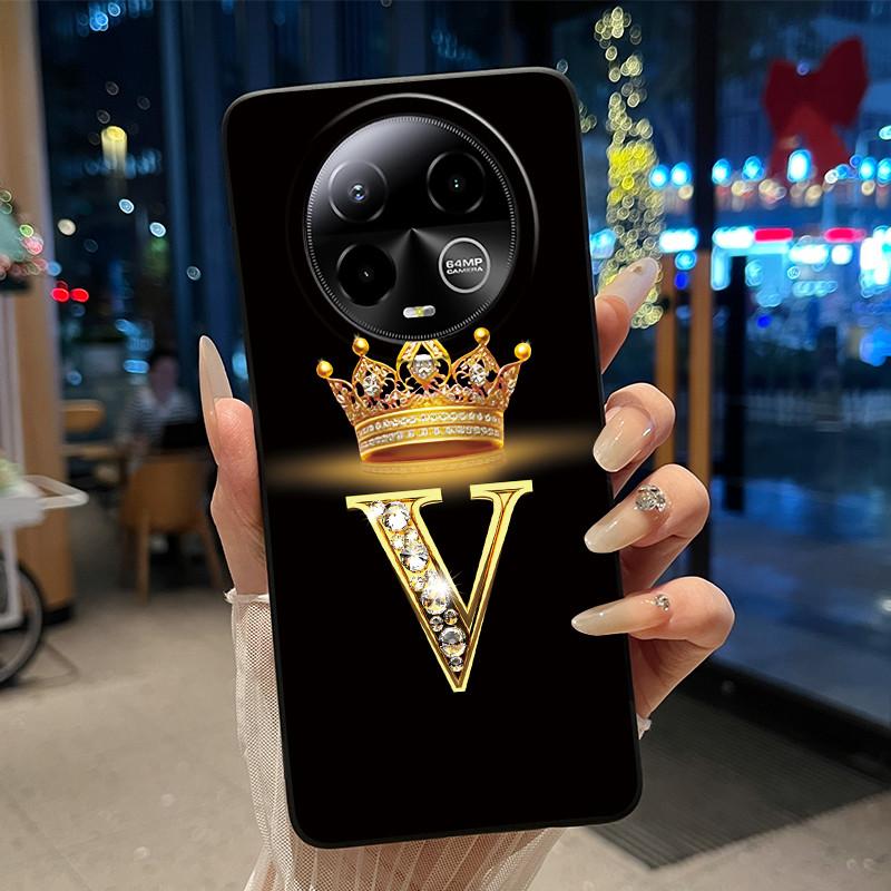 Черный чехол для BLU Bold K50, мягкий силиконовый, ударопрочный, защитный корпус для BLU Bold K50, новая роскошная задняя крышка с буквой-короной