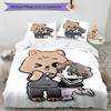 3pcs Kpop Team6 Design Cover Set - HD Printed Bedding with 1 Cover and 2 Pillowcases - Perfect for Home and Dorm Decor