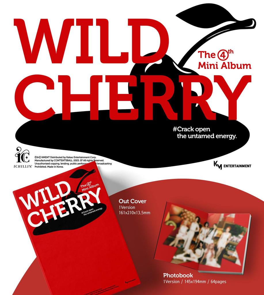 ICHILLIN' [WILD CHERRY] The 4th Mini Album (Standard / Pocaalbum)