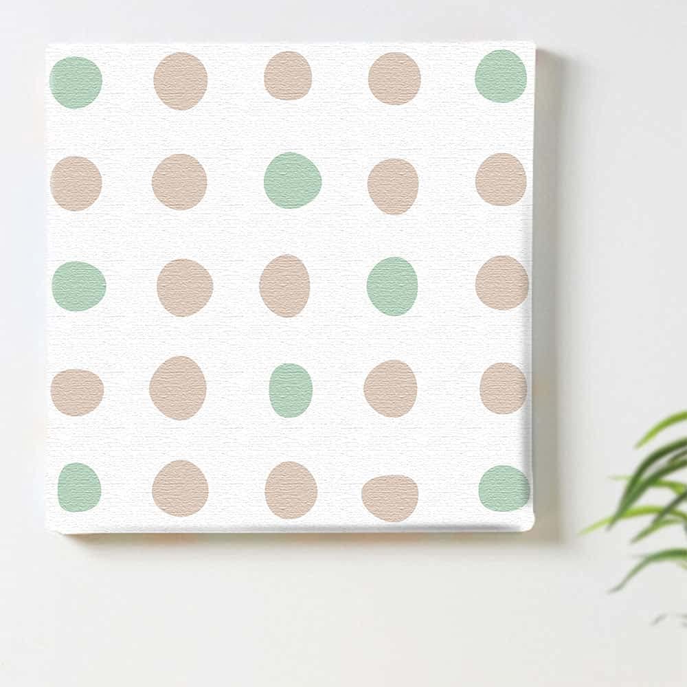 Nordic Dot Art 57cm x Made in Stylish Interior Living Room Fabric Panel Panel, 57cm, Large, Japan, Poster, Decor, Decor, Pastel, Modern, Geometric,