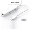 LISM USB to 3-Port Hub with 100Mbps Ethernet Adapter (CN version)