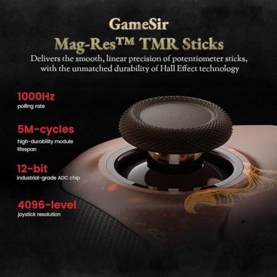 Контроллер GameSir G7 Pro (Модель-коллаборация Dragon's Dogma 2) 3 режима подключения (Xbox Проводной для ПК 2,4 ГГц Беспроводной Android Bluetooth) Геймпад 1200 мАч TMR