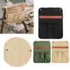 Outdoor Camping Chair Armrest Storage Bags Multiple Pockets Beach Chair Side Hanging Bags Fishing Camping Hiking Organizer Pouch