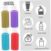 4 шт. 60 мл дорожные бутылочки герметичные дорожные принадлежности многоразовые для шампуня кондиционера лосьона портативные тюбики для сжатия 60 мл*4