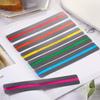 6Pcs Reading Highlight Guide Strips Text Book Overlays Markers Bookmarks