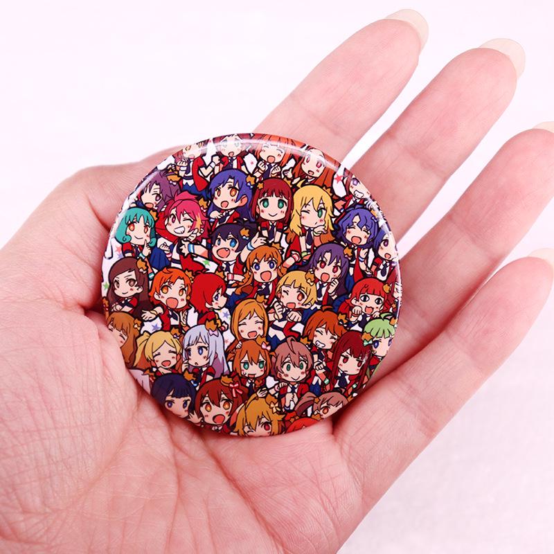 The Idolmaster Million Live Anime Girl Pin Badge