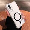 Чехол для Xiaomi POCO F5 Pro Милый с подушками безопасности по углам Пастельный Матовый Магнитный Полуударопрочный Чехол для телефона