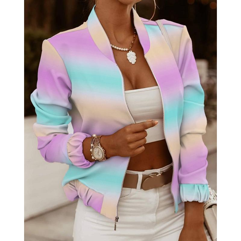 IHUASU Осенний кардиган с длинными рукавами на молнии, декорированное пальто, маленькие куртки и пальто