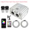 16W Dual Head Twinkle Meteor Starry Sky Lamp Roof Star Night Lamp App Rf Control