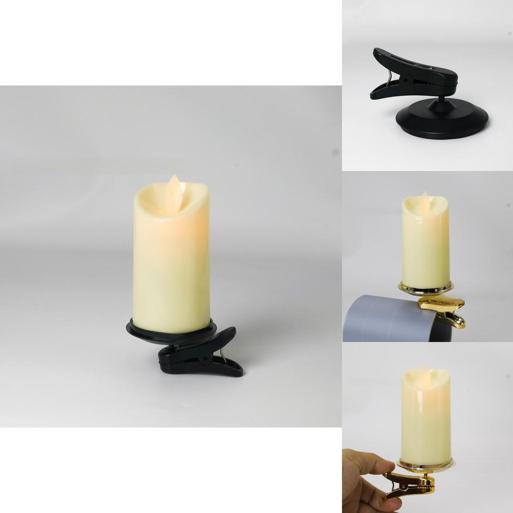 Рождественская елка, зажимные свечи, пластиковые поделки для украшения вечеринок и особых событий