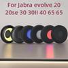 1 pair Replacement Earphone Cushions for Jabra evolve 20 20se 30 30II 40 65 65+ Noise Cancelling