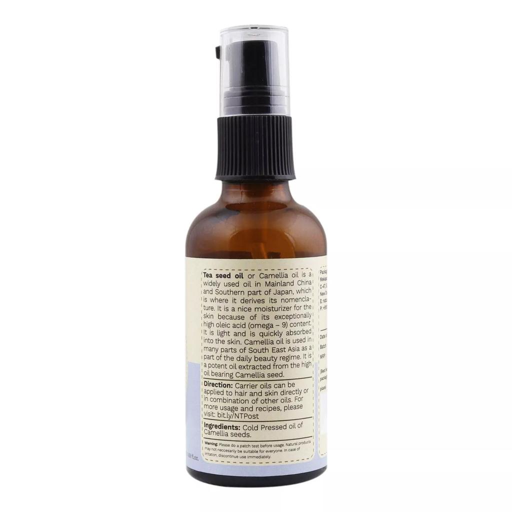 Масло семян Чая (Камелии) (50 мл), Pure Tea Seed Oil,  Nature's Tattva