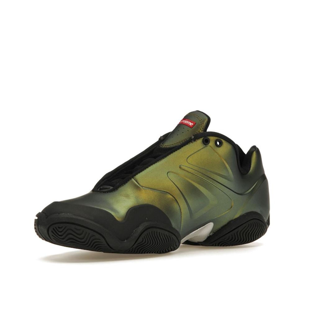 Nike Мужские кроссовки Supreme x Air Zoom Courtposite Metallic Gold, черные FB8934-700